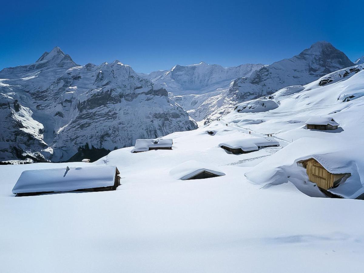 Apartment Chalet Abendrot Apartments-25 By Interhome Grindelwald Exterior photo